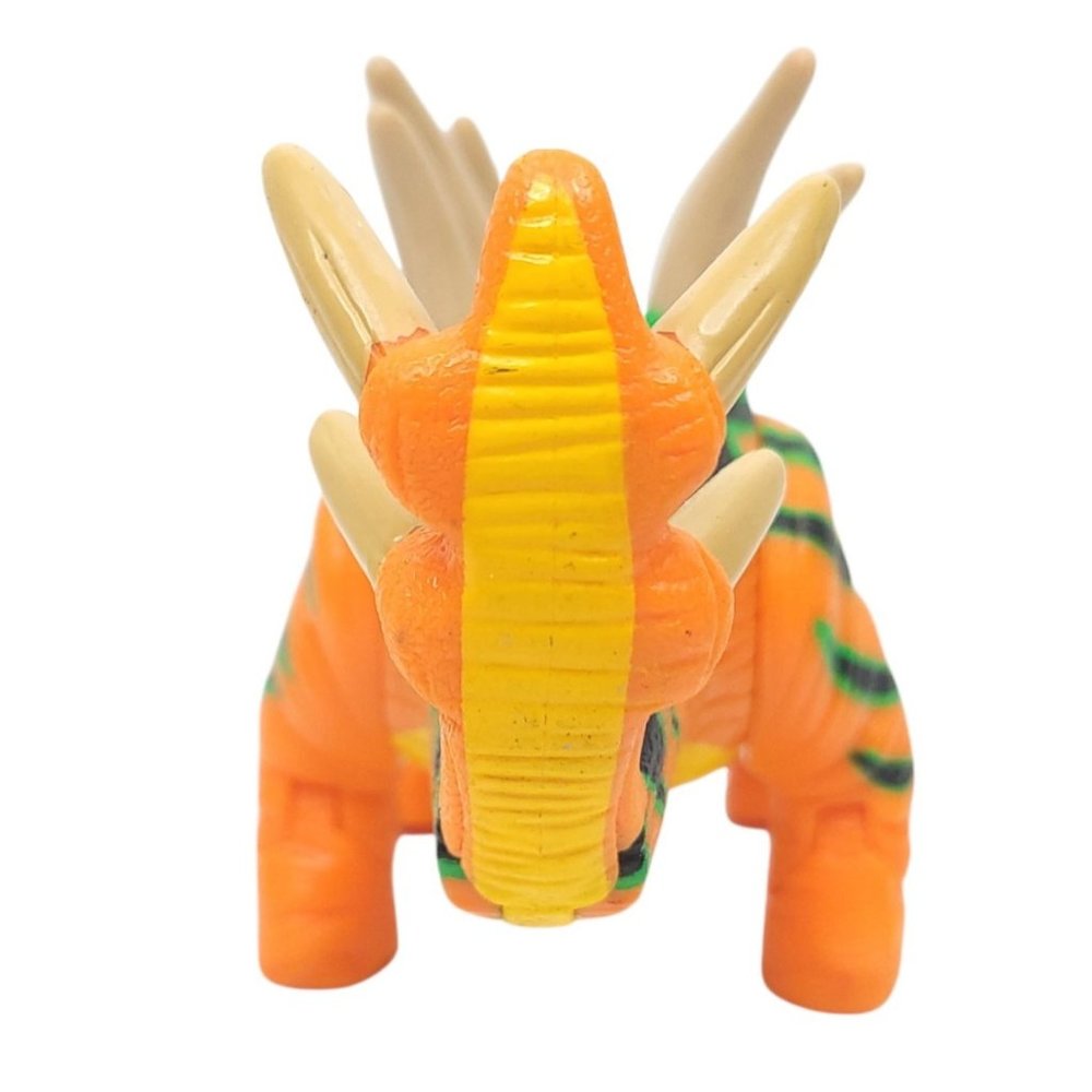 2005 Mattel Fisher Price Crunch the Kentrosaurus Dinosaur Imaginext Toy Orange - Picture 7 of 10